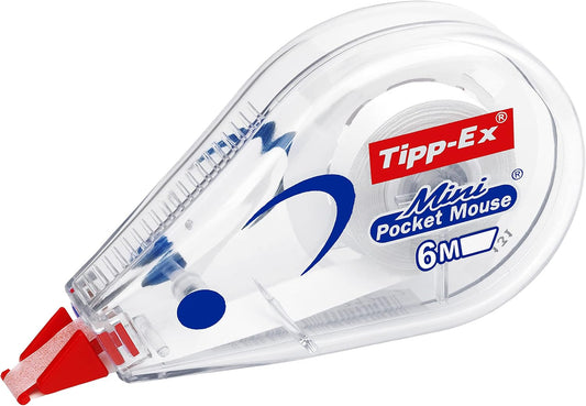 Tipp-Ex Mini Pocket Mouse Correction Tape – Blister Pack (1) White