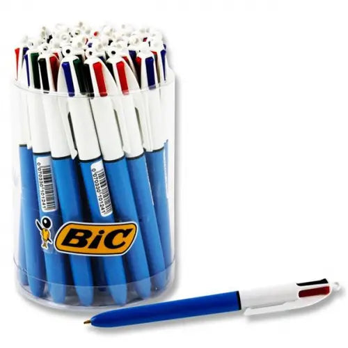 BIC 4 Colours Original Ballpoint Pen – Blue Barrel